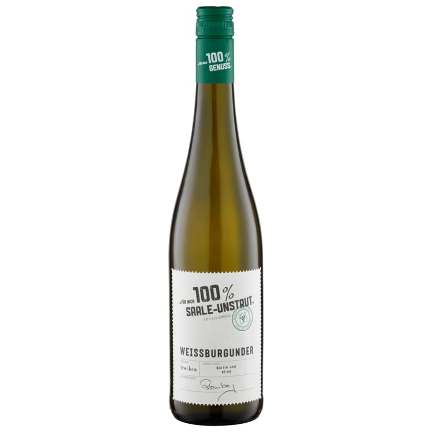 Saale-Unstrut Weißwein Weißburgunder trocken 0,75l
